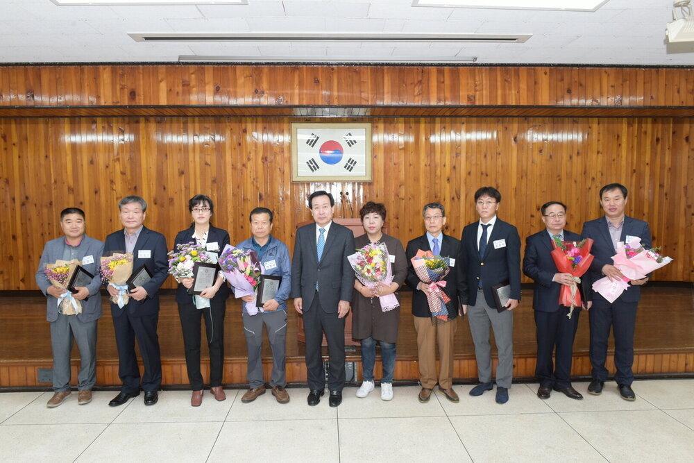 박홍률 목포시장 시상.
