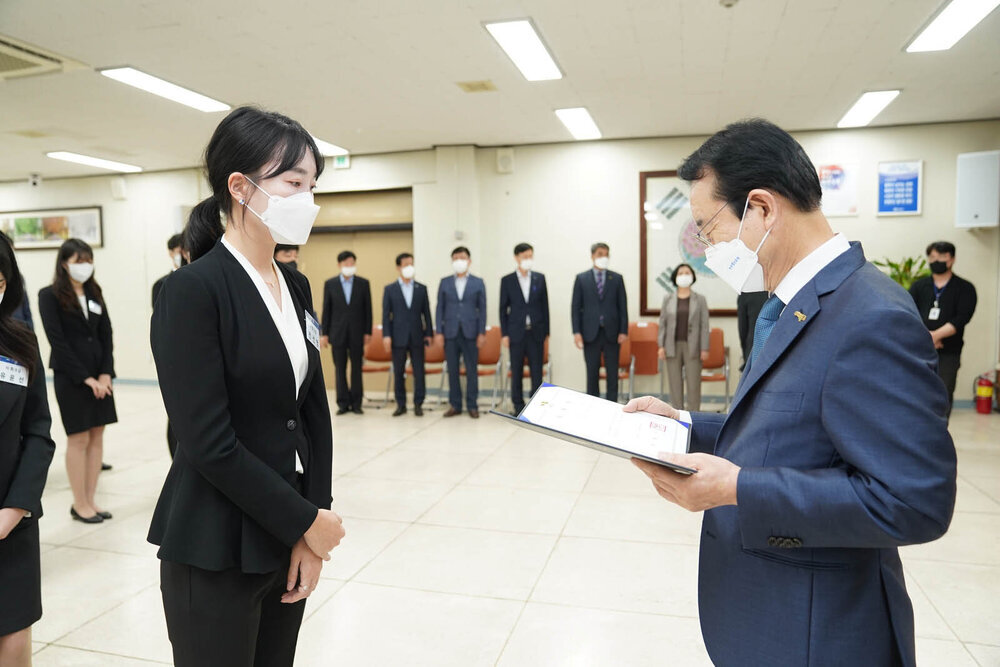 신규공무원 임용장 수여식 -2